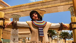 آمنت برب موسى  فلم يشفق عليها فرعون  انظروا ماذا فعل بزوجته آسية دندنها