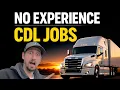 How to Get a CDL Job With NO Experience Step-by-Step Guide for New Drivers