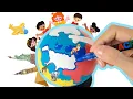 Color the Continents with Me Fun Educational for Kids
