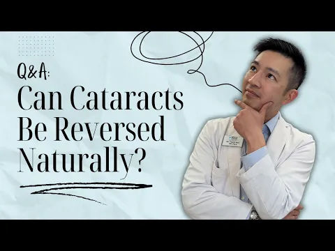 The Truth About Reversing Cataracts Without Surgery