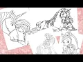 Unicorn academy safire doorm coloring book UA coloring pages for kids