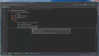 Python Reverse Shell Tutorial 8 Handling Connections from Multiple Clients