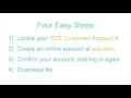 How to Download Your Hourly Usage Green Button data file from Southern California Edison