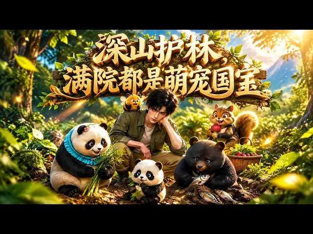 深山护林,满院都是萌宠国宝