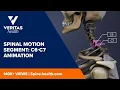 Spinal Motion Segment C6-C7 Animation