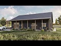 Barndominium Style House Plan - 678