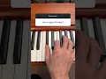 C minor chord on Piano