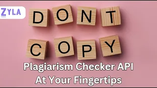 Plagiarism Checker API At Your Fingertip
