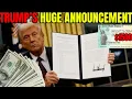 IT S Trump Just Announced 1500 Checks Billions of Dollars for Americans