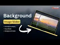 Create Background Image Slider in HTML CSS Javascript