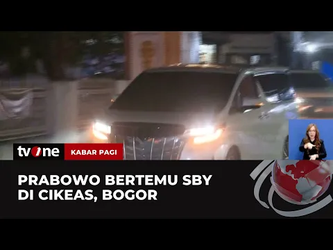 Prabowo & SBY Gelar Pertemuan Tertutup di Cikeas