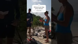This is my 1st drone flight. What are your #tips to #fly a #drone? #splashdrone3 #sailingadventures