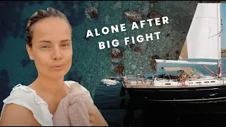 WE SPLIT UP for a little while 🥺 – Sailing Yacht, Real Boat Life and Downside Alternative Lifestyle