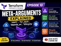 Terraform Episode 10 Meta-Arguments Explained count for - each depends