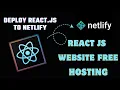 Deploy React Application using Netlify Deploy manually using build folder Free Hosting 2023