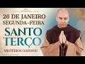 Lagu TERÇO DE HOJE - 26/01/2026 - SEGUNDA-FEIRA: MISTÉRIOS GOZOSOS — SANTO ROSÁRIO DO DIA