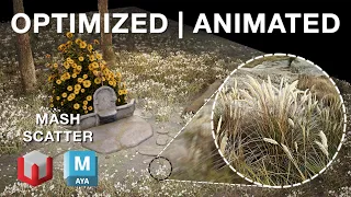 ULTIMATE SCATTER GUIDE in Maya using MASH