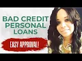 4 PERSONAL LOANS BAD CREDIT EASIEST Lenders up to 80k in 2026 Finance Bad Credit Loans