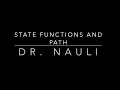 State Functions and Path