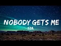 Download Lagu 1 Hour |  SZA - Nobody Gets Me (Lyrics)  | LyricFlow Channel