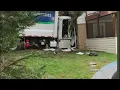 Trash Truck Crashes Into Abingdon Home