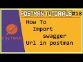 18 Postman How to import swagger Url in postman