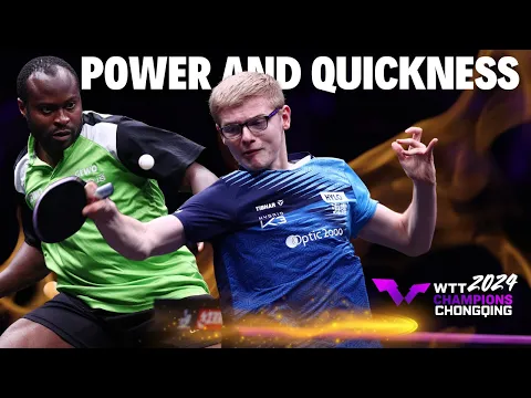Download MP3 Felix Lebrun vs Quadri Aruna | Power and Quickness Battle WTT Champions Chongqing 2024 | PPTV Review