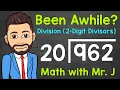 Long Division Dividing by a 2-Digit Number A Step-By-Step Review Math with Mr J