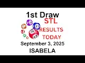 Download Lagu STL ISABELA Results Today - 1st Draw  September 3, 2025