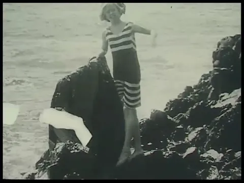 Badlif vid Mölle , 1911