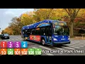 NYCT Bus Action M1 M2 M3 M4 M10 M96 M101 M102 M106 M116 via Central Park West