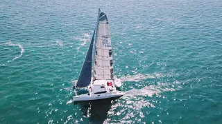 Test Sailing a DAZCAT CATAMARAN – What Do We Think?  (MJ Sailing – Ep 152)