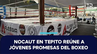 'Nocaut en Tepito': el evento que impulsa el talento joven en el histórico barrio de la CdMx