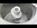 GTW330ASKWW GE Top Load Washer full rinse