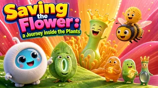 How Plants Grow from Seed to Flower 🌸 | The Amazing Plant Life Cycle  | Animated explainer with quiz