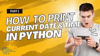 How to print the current date and time in python - Using String Format Time method Part 1