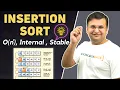 2 4 Insertion Sort Algorithm Basic Concepts Dry Run and Complete Analysis of Insertion Sort