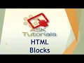 HTML Blocks Blocks in HTML HTML tutorial for beginner Part 14
