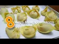 Learn 8 Wonton Wraps in Under 5 Minutes