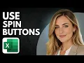 How to use Spin Buttons in Excel Easy Tutorial