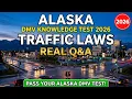 Alaska DMV Traffic Laws Practice Test 2026 50 Must-Know Permit Test Questions