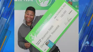 New Jersey woman wins 100 000 in Virginia Lottery game in Suffolk