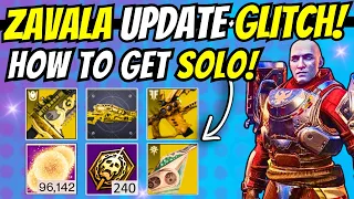 ZAVALA Has Big GLITCH Update News Get 1000 Voices SOLO Now Destiny 2 Weekly Reset EVERVERSE