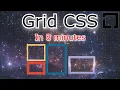 Learn css grid quick in 8 minute grid tutorials css tutorials