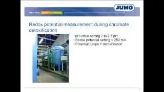 jumo redox potential measurement pce