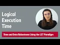 Logical Execution Time LET - LET s Get Deterministic