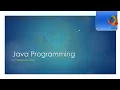 Java Programming - Class and Object in Java Object Oriented Programming OOP
