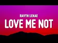 Download Lagu Ravyn Lenae - Love Me Not (Lyrics)