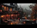 Download Lagu Misty Autumn \u0026 Pumpkin Glow Café Bookstore 🎃 Dark Academia Autumn Rain by the River