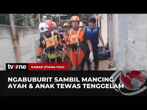 Mancing Bersama, Ayah dan Anak 3 Tahun Tewas Tenggelam di Sungai